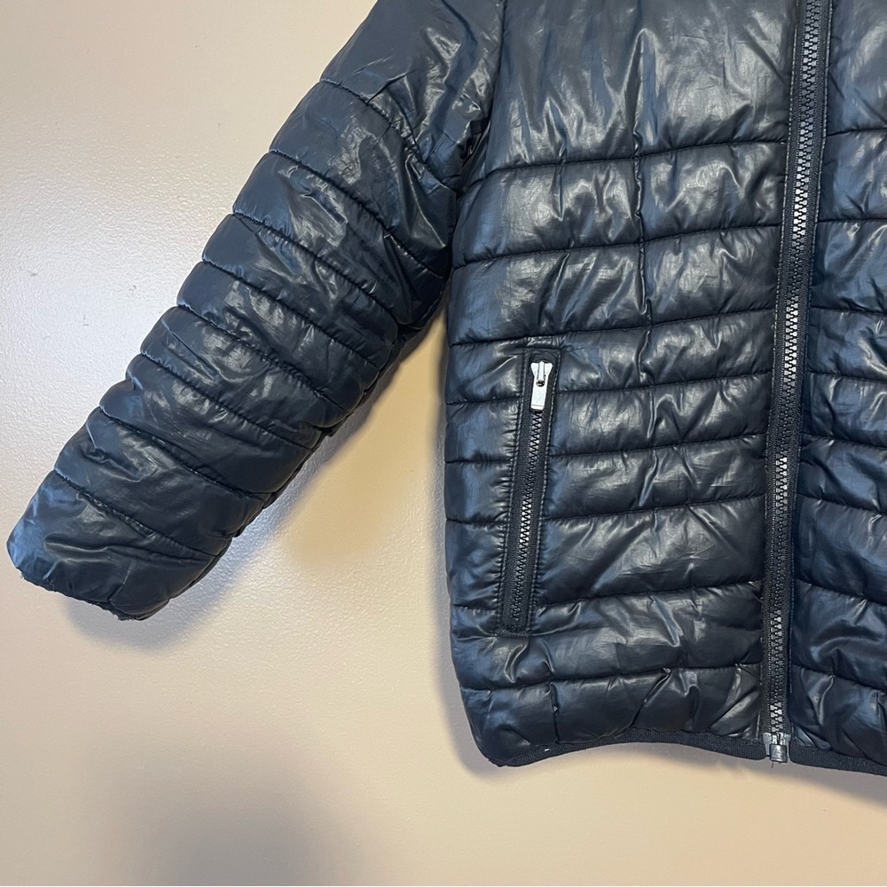 Nike Kids Black Puffer Jacket 5 Medium - Picture 3 of 10